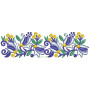 Dainty Square Saree Border Embroidery Design