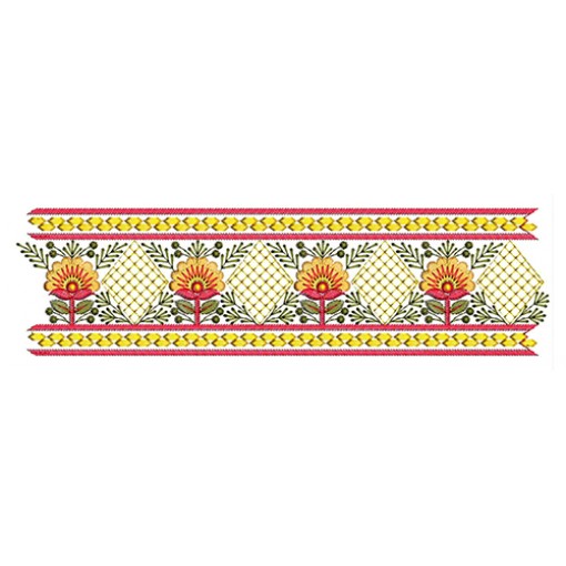 Decorative Elegant Embroidery Design