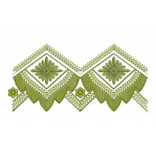 Dupatta Lace Embroidery Design