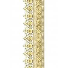 Duptta Lace Border Embroidery Design 25305