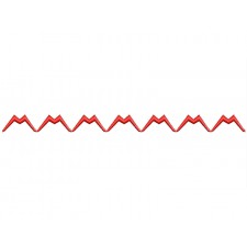 Ekg Embroidery Design