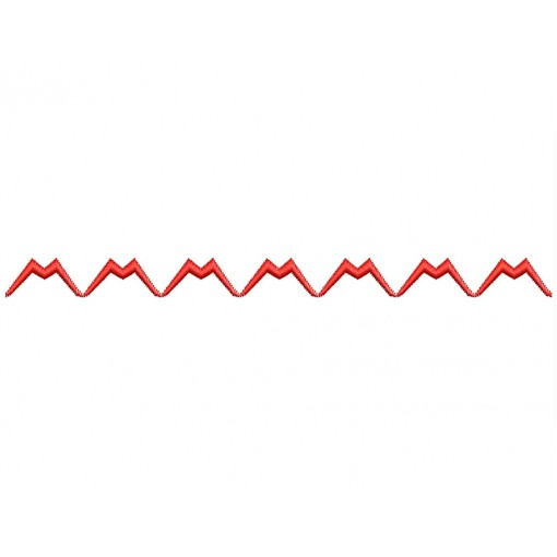 Ekg Embroidery Design