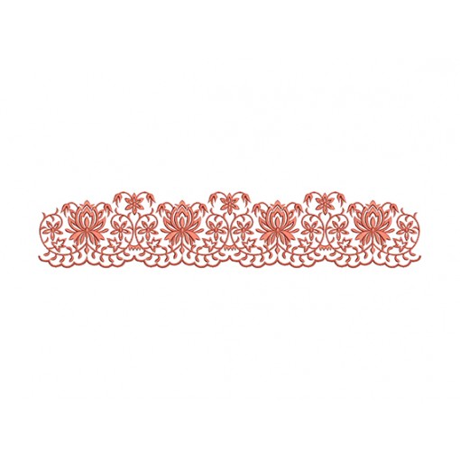 Elegant Embroidery Cutwork Design