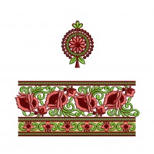 Elegant Machine Embroidery Lace Design Elegant Machine Embroidery Lace Design