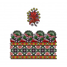 Embroidery Border For Ceremonial Garments Embroidery Border For Ceremonial Garments