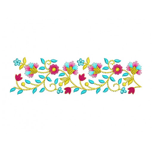 Embroidery Design For Cotton Umbrella