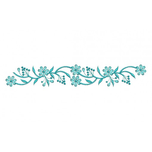 Embroidery Design For Flared Kurta