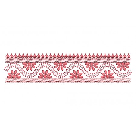 Embroidery Design For Pollera Dresses