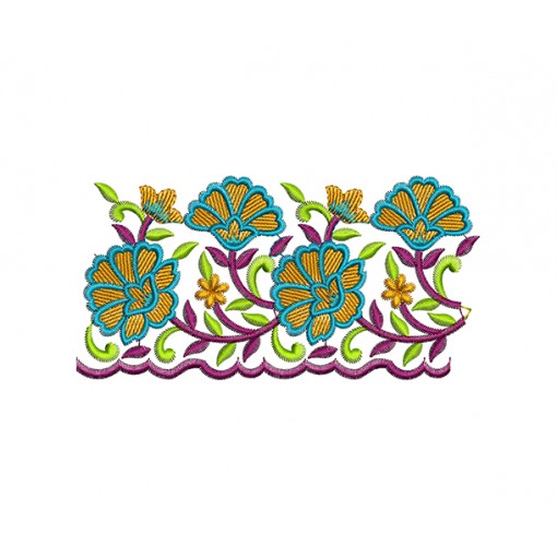 Embroidery Design For The Niqab Cloth