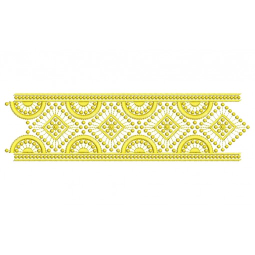 Embroidery Design For Muffler