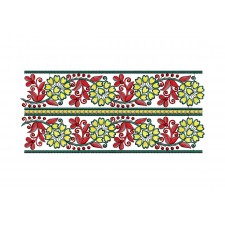 Embroidery Flower Design For Girl Dresses