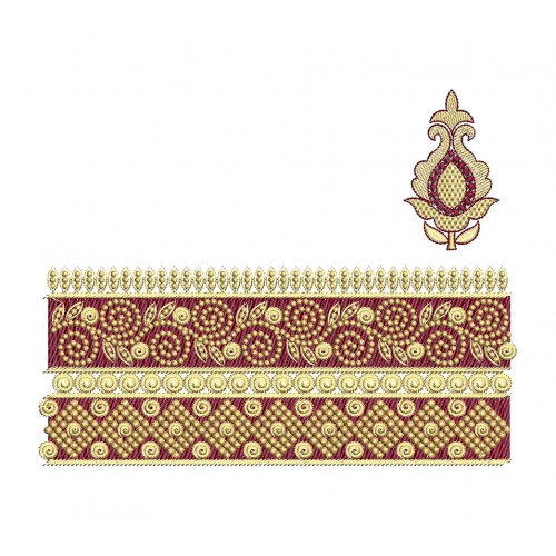 Embroidery For Uzbek Dress