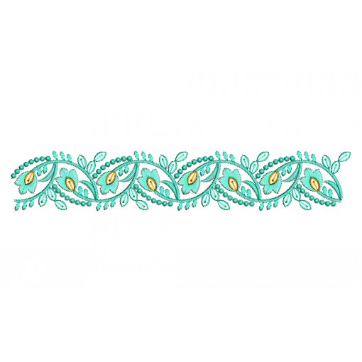 Embroidery Lace For Cotton Dobby Straight Kurta