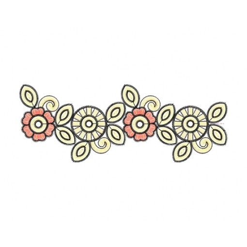 Embroidery Lace For Make Up Bag