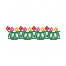 Embroidery Lace For Washing Machine Cover