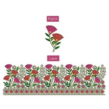 Embroidery Lace With Patch