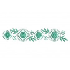 Embroidery Pattern For Stole