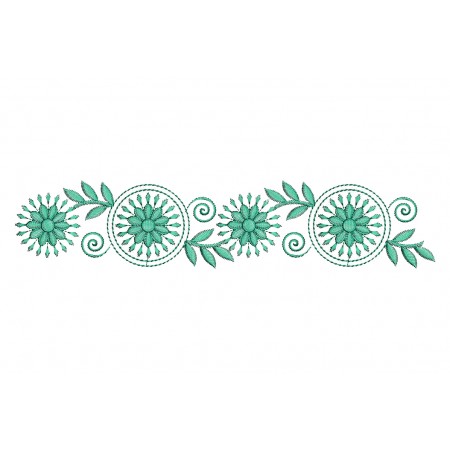 Embroidery Pattern For Stole