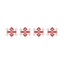 Ethnic Serbian Cross Stitch Embroidery