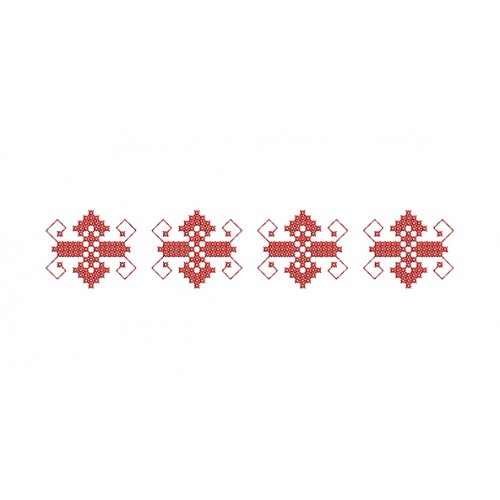 Ethnic Serbian Cross Stitch Embroidery