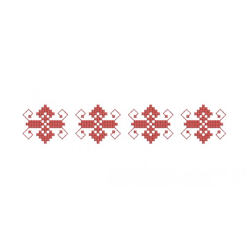 Ethnic Serbian Cross Stitch Embroidery