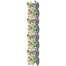 Exclusive Fancy Lace Embroidery Design 25882