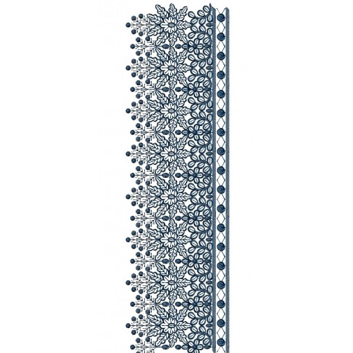 Fancy Lace Embroidery Design 26109