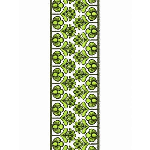 Floral Design Element In Embroidery 25522