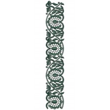Floral Lace Embroidery Design 25874