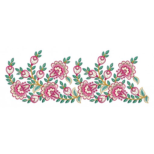 Floral Lace For Embroidery