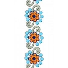 Floral Monogram Lace Embroidery Design 24638 Floral Monogram Lace Embroidery Design 24638