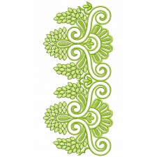 Flower Bokeey Lace Embroidery Designs 25547