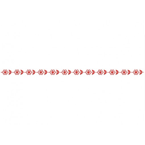 Flower Border Embroidery