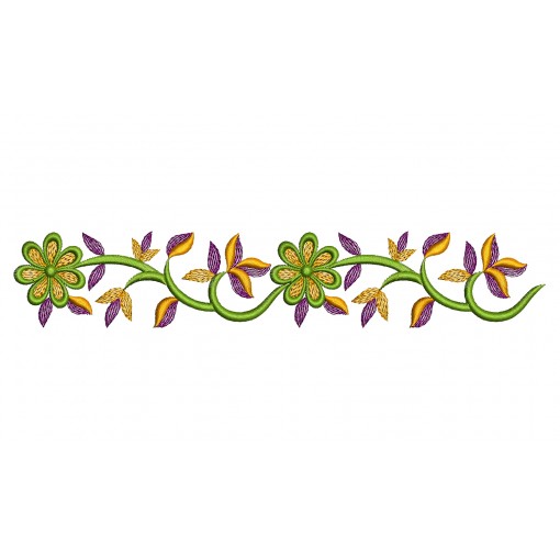 Flower Embroidery Lace For Table Linens