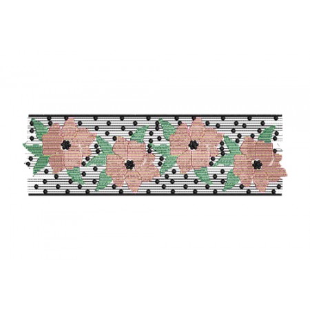 Flower Lace Embroidery Pattern