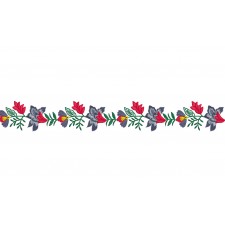 Flower Vine Lace Embroidery