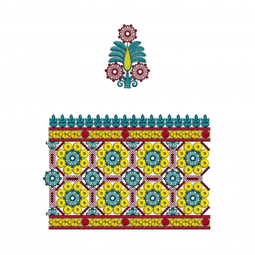 Folk Costumes Embroidery Lace
