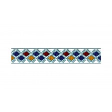 Folk Machine Embroidery Design Lace