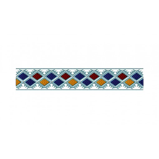 Folk Machine Embroidery Design Lace