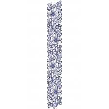 French Style Lace Embroidery Design 25121