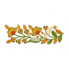 Indian Flower Embroidery Lace