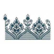 Indo Western Suit Embroidery Lace