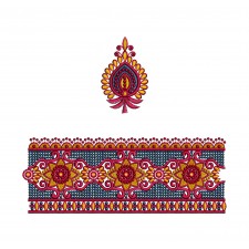 Islamic Clothing Lace Embroidery Islamic Clothing Lace Embroidery