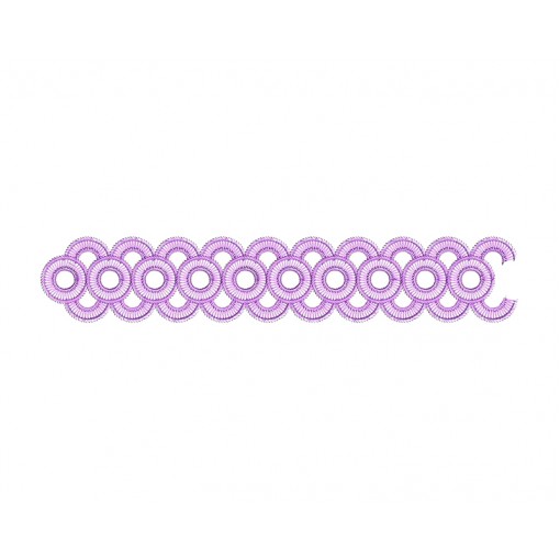Ivory Lace Embroidery Design