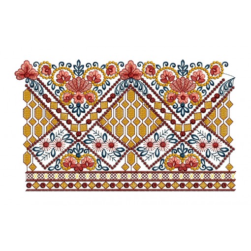 Kashmiri Embroidery For Curtains