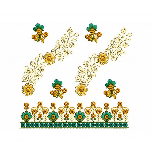 Kilimai Embroidery Design