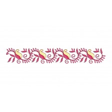 Lace Embroidery Design For Scarf
