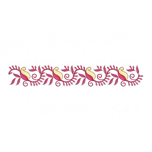 Lace Embroidery Design For Scarf