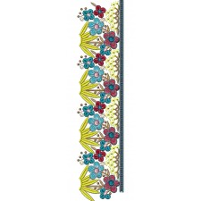 Latest Flat Embroidery Lace Design 26111