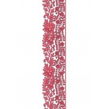 Latest Scarf Lace Embroidery Design 25333